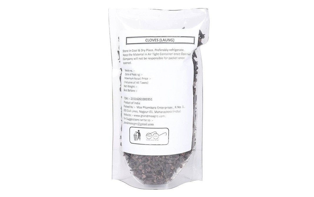 Grandma Agro Clove (Laung)    Pack  200 grams